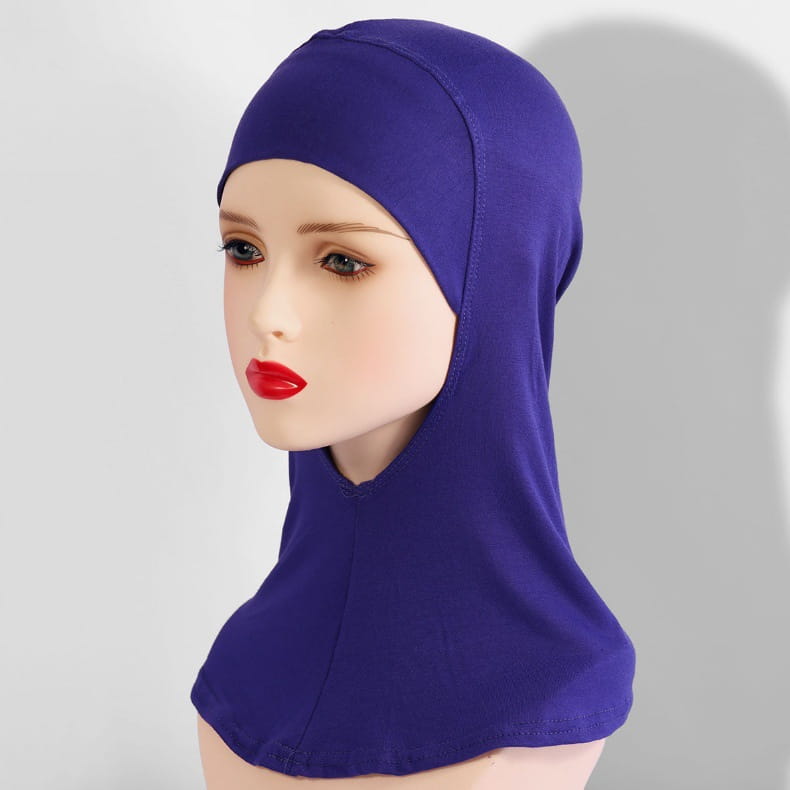 Turban respirant multicolore à base hautement élastique pour le cou
