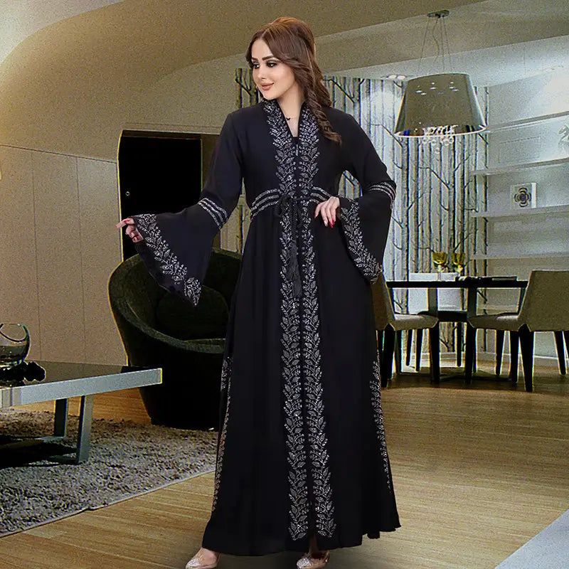 Robe musulmane pour femme, robe arabe