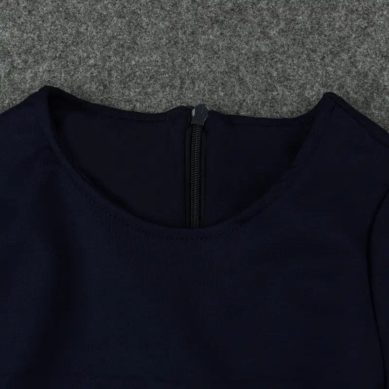 Robe à manches longues pour filles musulmanes européennes et américaines, printemps et automne