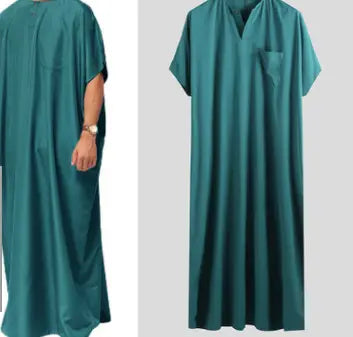 Robes musulmanes du Moyen-Orient, arabes, Dubaï, Malaisie, chemises pour hommes, robes musulmanes