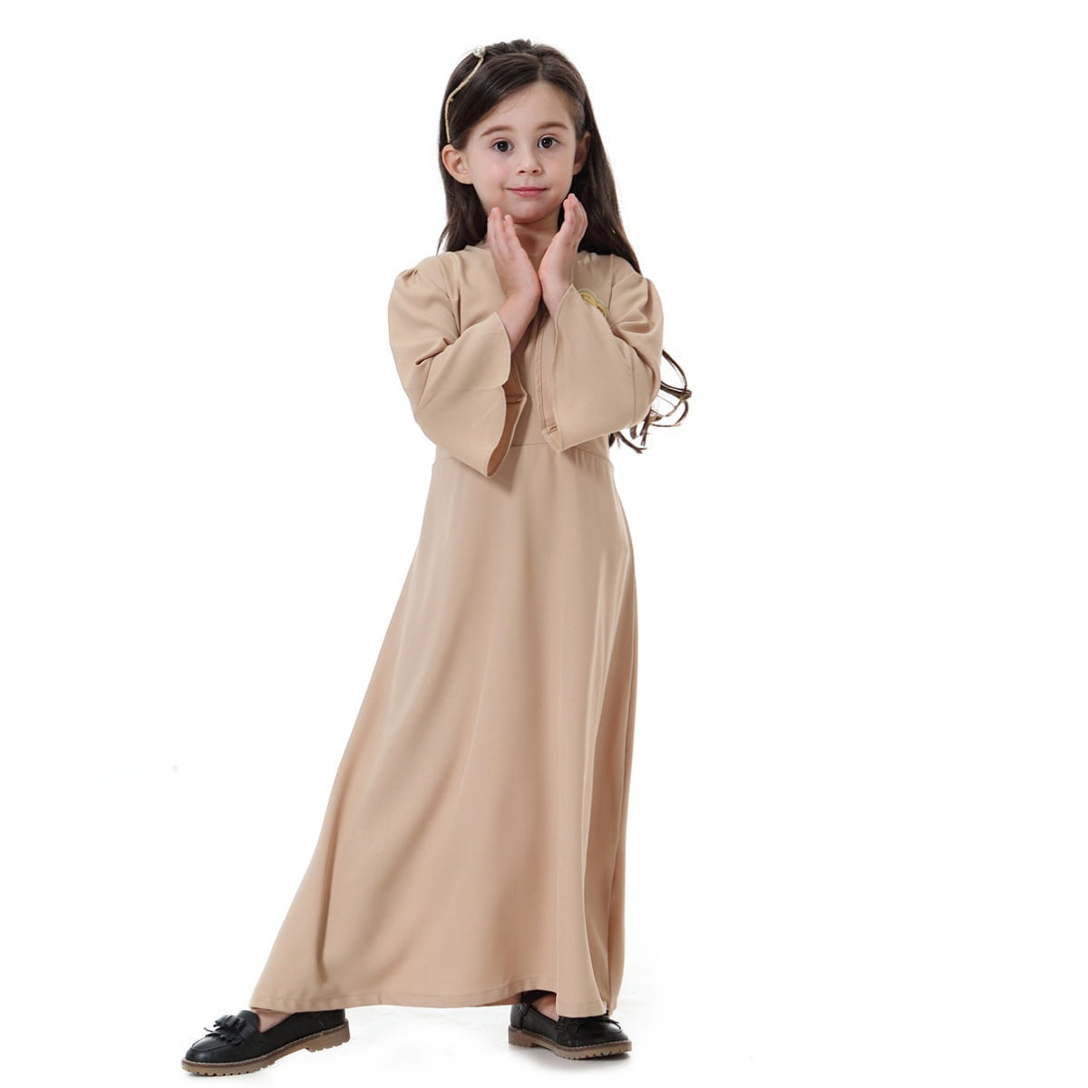 Robe longue pour fille musulmane d'Asie du Sud-Est