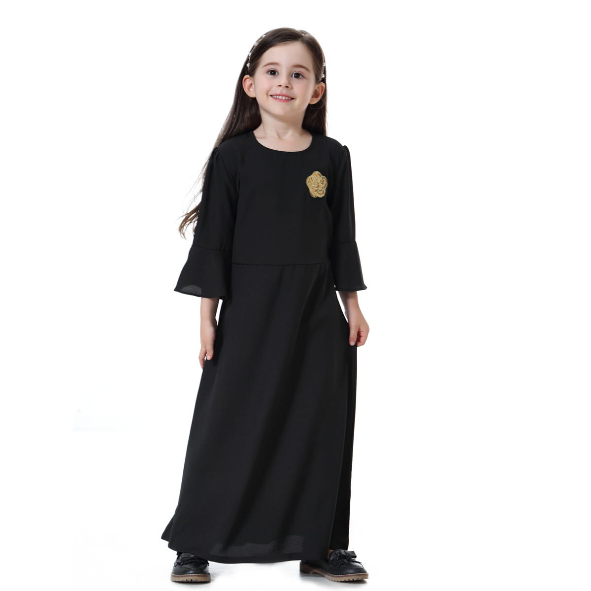 Robe longue pour fille musulmane d'Asie du Sud-Est
