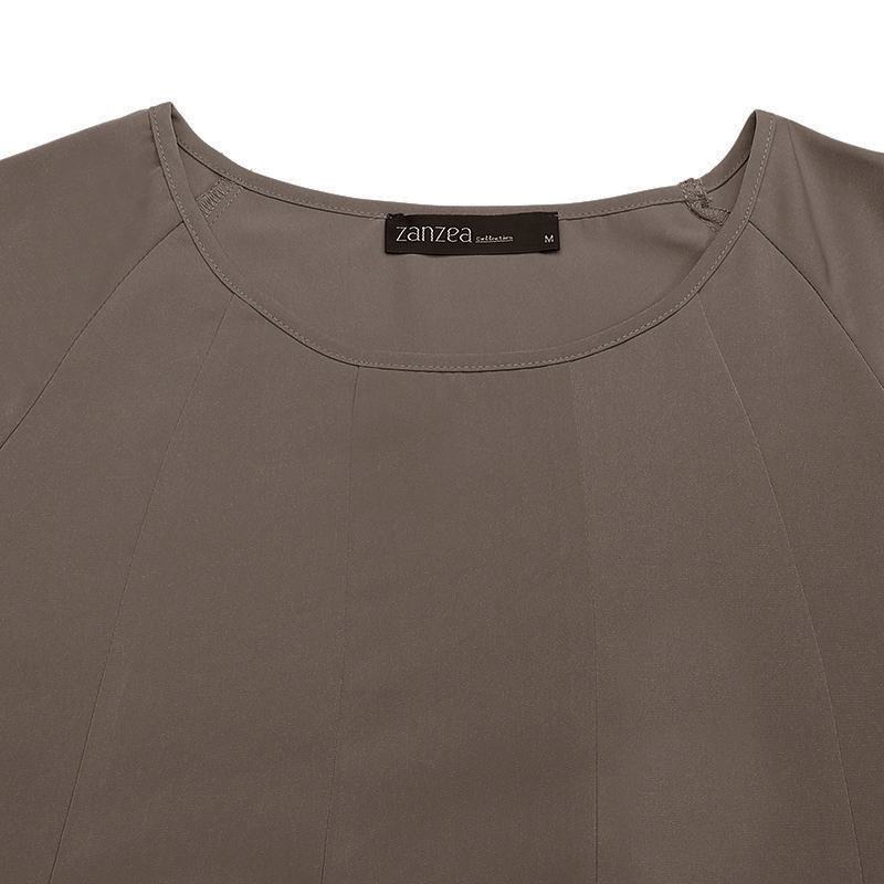 Robe ample de couleur unie pour femme, style musulman, style islamique