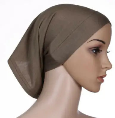Hijab turban musulman – Polyvalent, couleurs unies et confortable