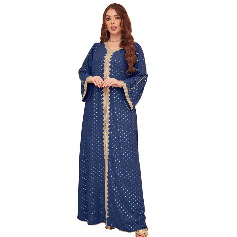 Robe d'été musulmane bronzante de Dubaï