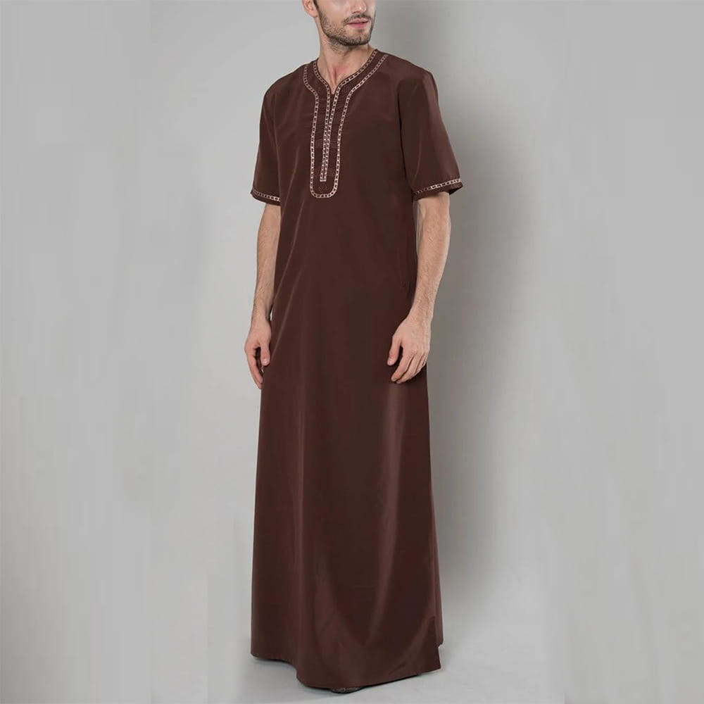 Nouvelle robe musulmane décontractée et ample pour homme