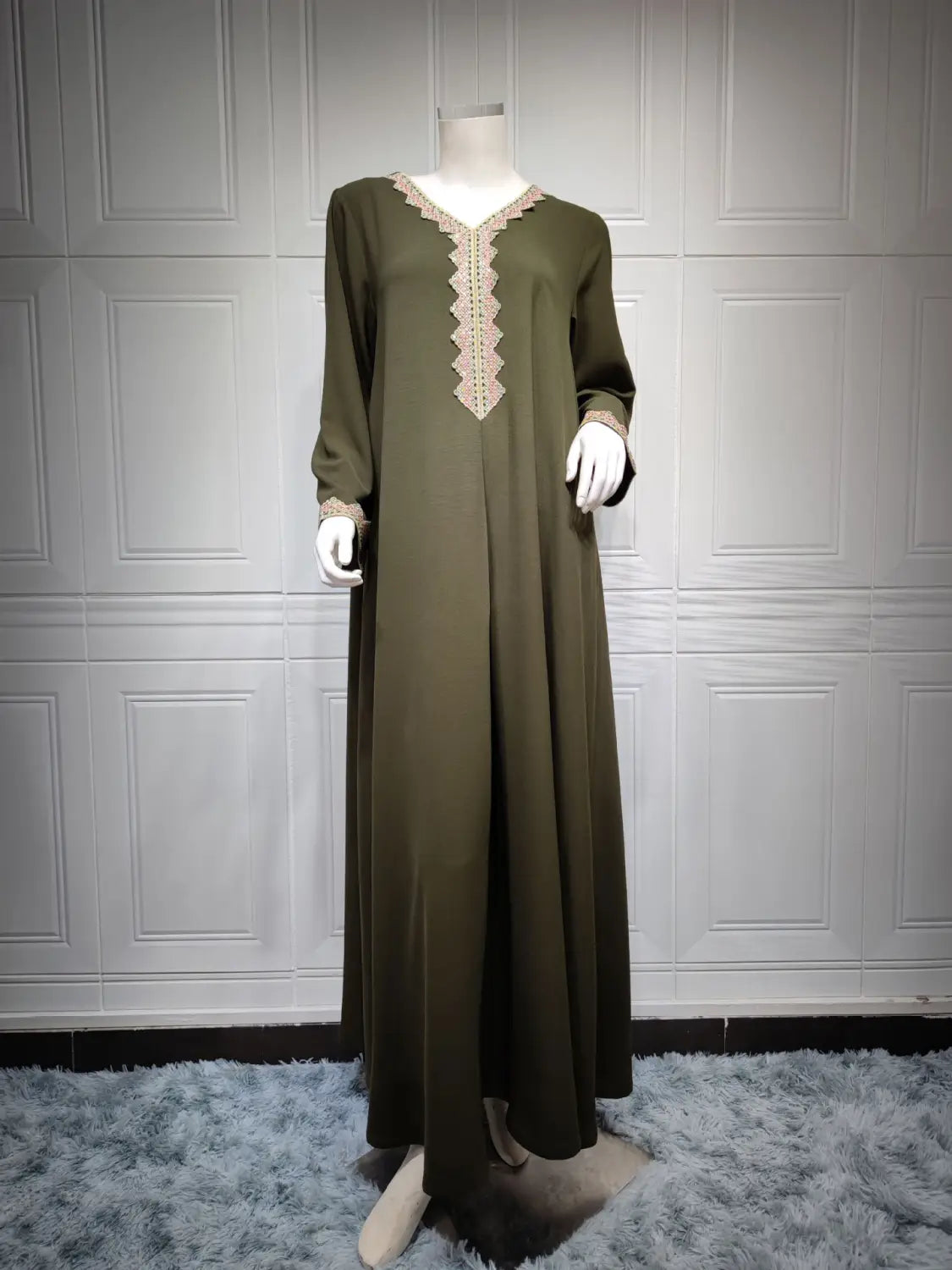 Robe trapèze pour femmes musulmanes du Moyen-Orient
