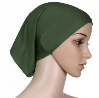Hijab turban musulman – Polyvalent, couleurs unies et confortable