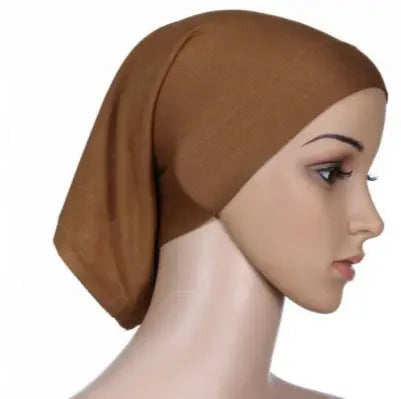 Hijab turban musulman – Polyvalent, couleurs unies et confortable