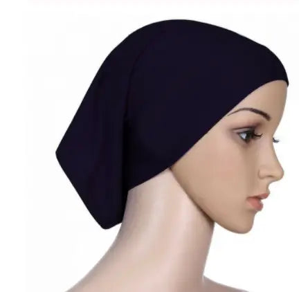Hijab turban musulman – Polyvalent, couleurs unies et confortable