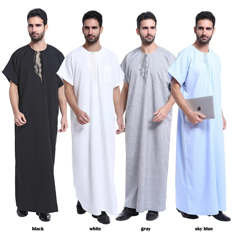 Robe pour homme musulman arabe du Moyen-Orient