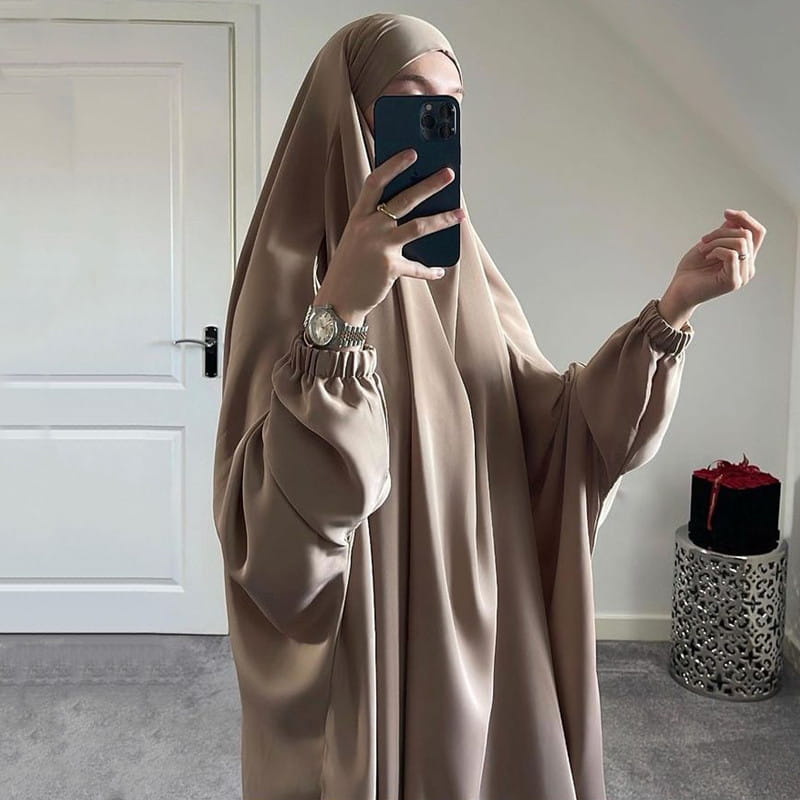 Abaya Dubaï Turquie Robe de prière une pièce