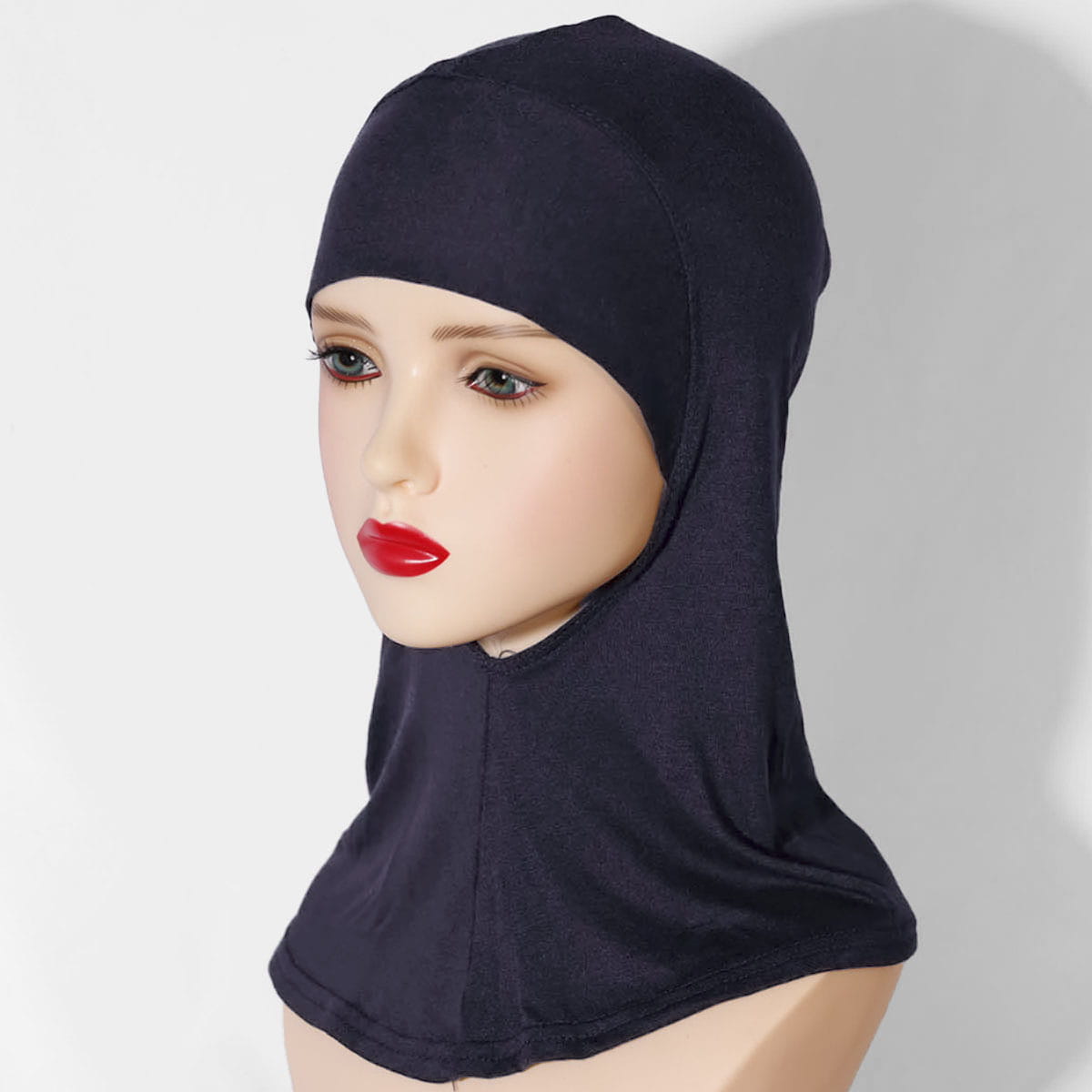 Turban respirant multicolore à base hautement élastique pour le cou