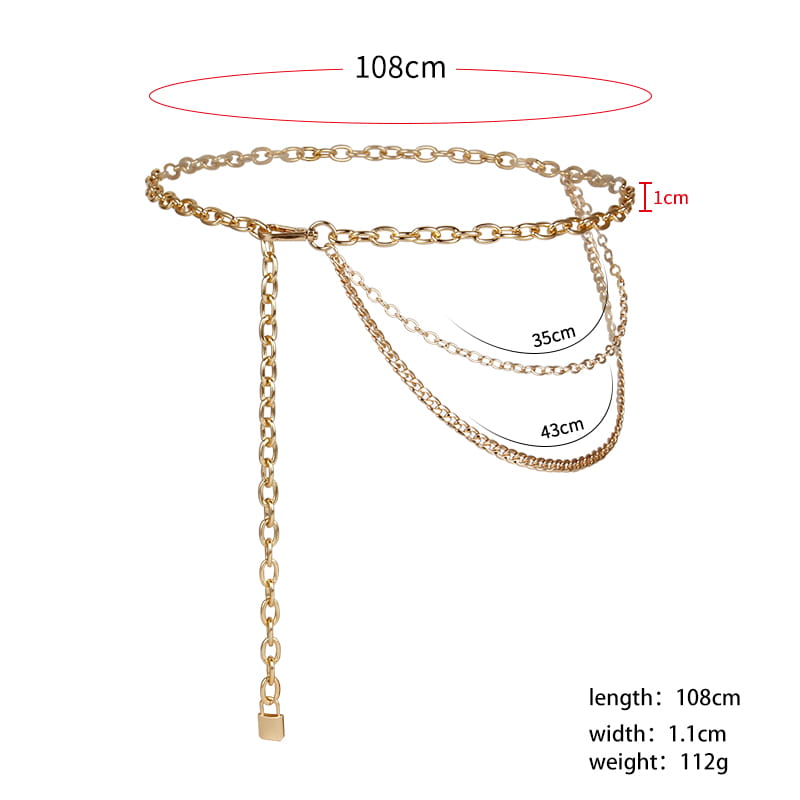 Bijoux de corps d'été Bijoux Hip Hop Punk
