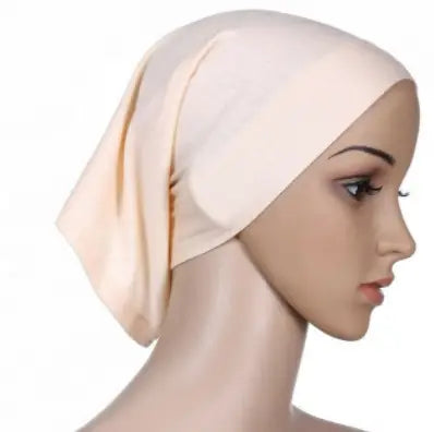 Hijab turban musulman – Polyvalent, couleurs unies et confortable