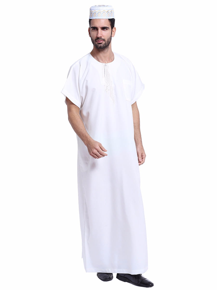 Robe pour homme musulman arabe du Moyen-Orient