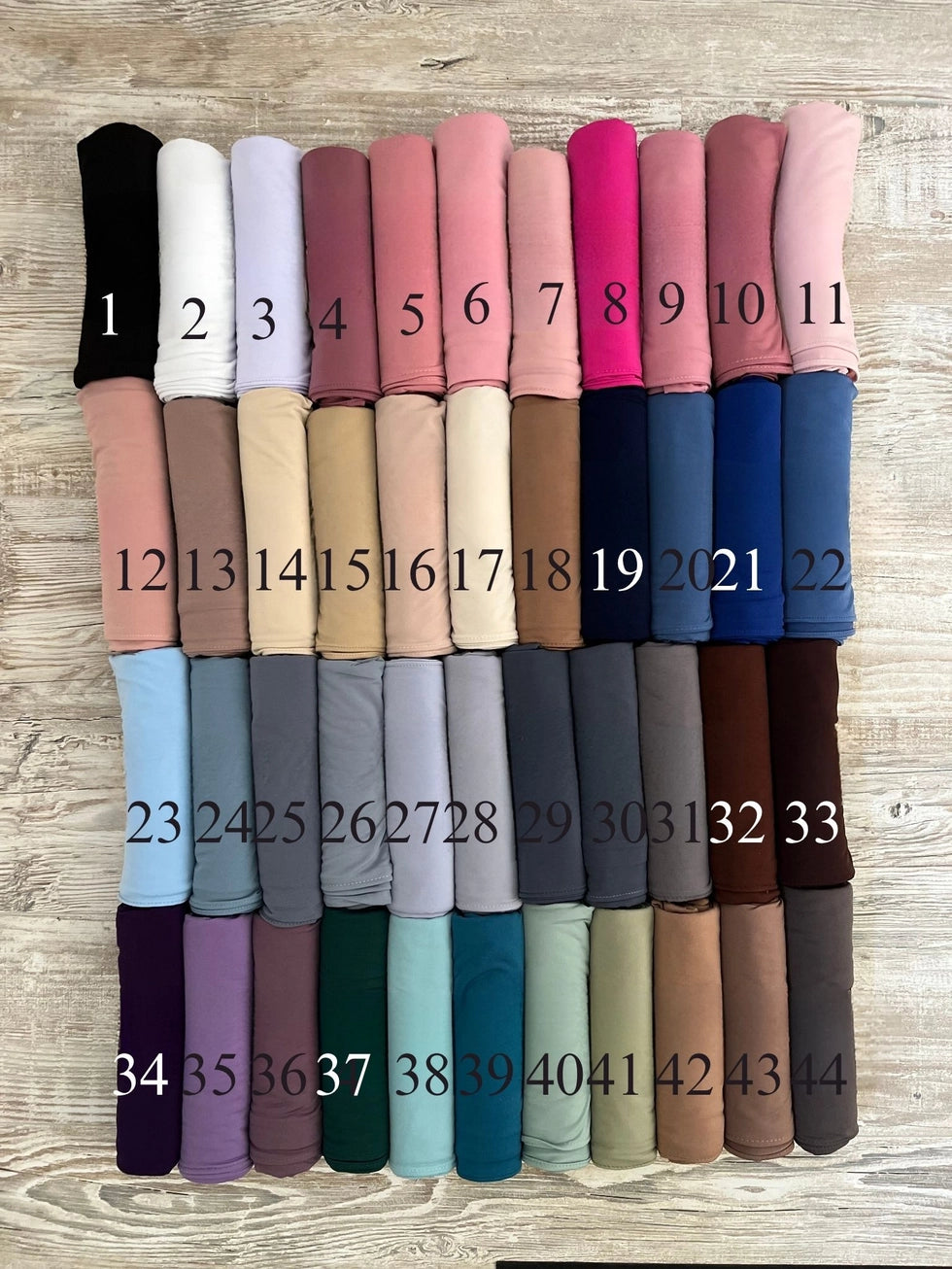 Hijab en Jersey Lycra Premium