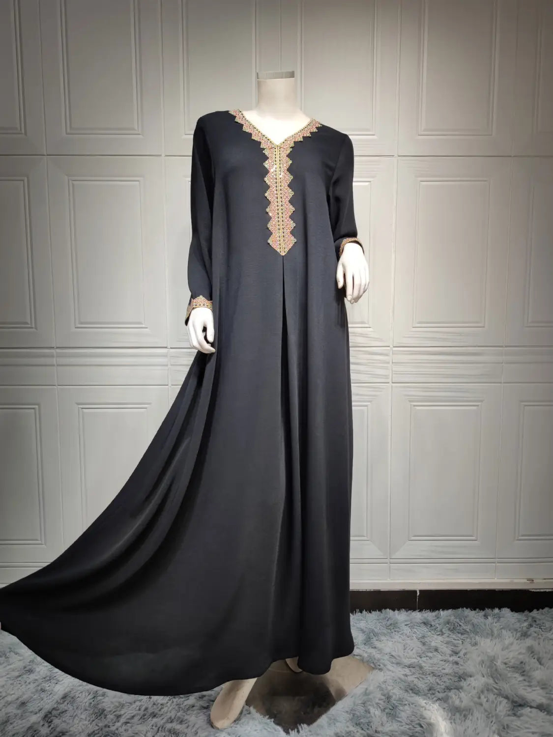 Robe trapèze pour femmes musulmanes du Moyen-Orient