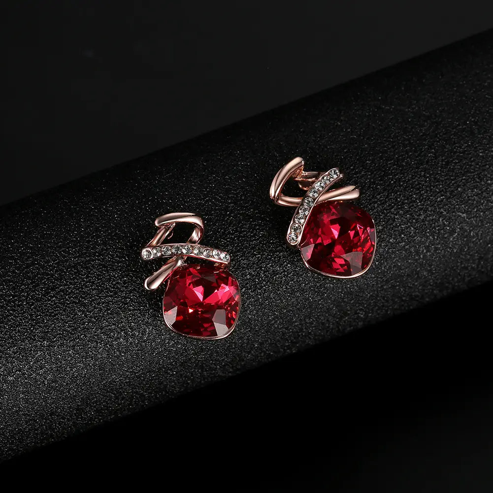 Ensemble de bijoux de mariée, collier, boucles d'oreilles, ensemble de bijoux fantaisie