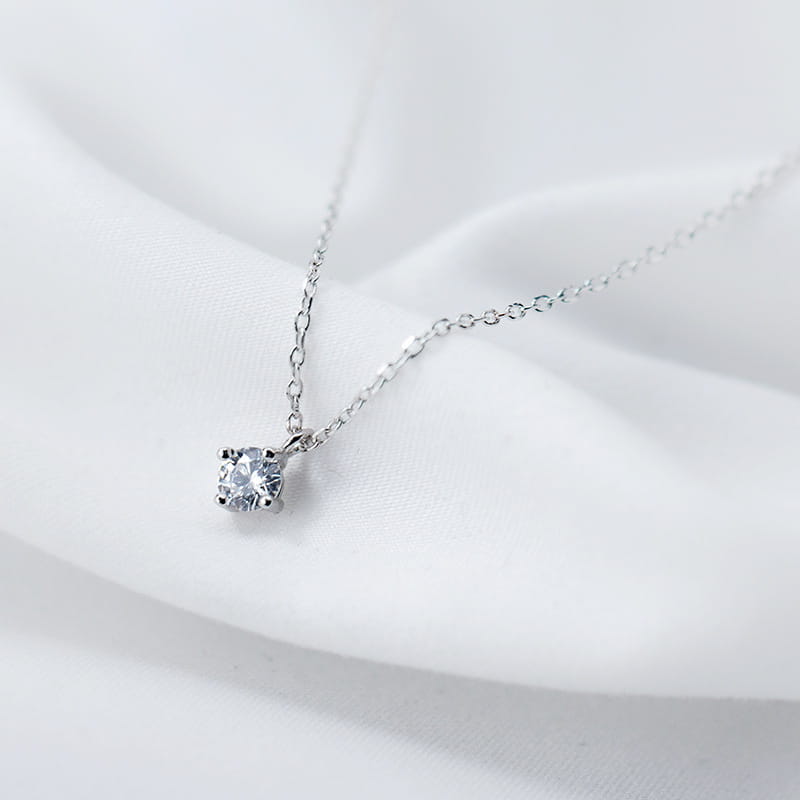 Collier avec collier en argent