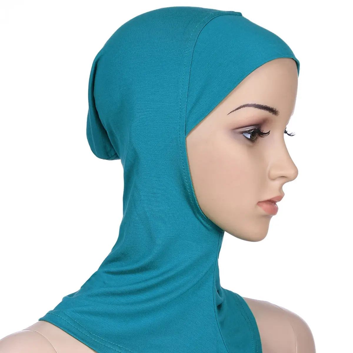 Bonnet musulman doux sous écharpe, bonnet en os, couvre-cou