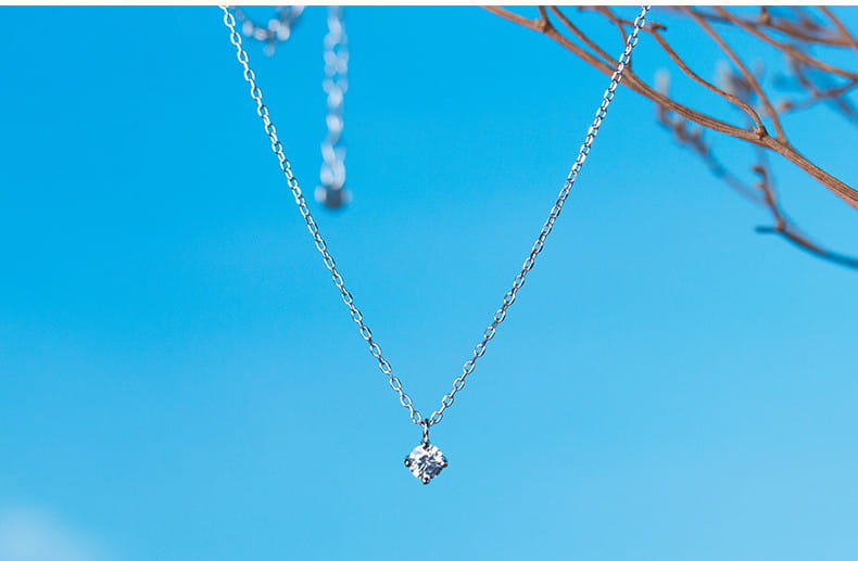 Collier avec collier en argent