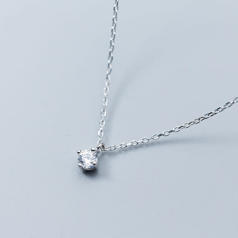 Collier avec collier en argent