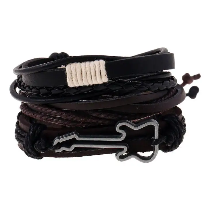 Fashion Beaded Leather Bracelets And Bracelets - 20 style