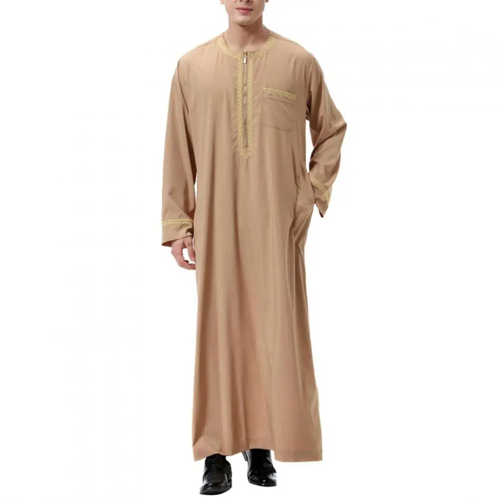 Fashion Muslim Middle East Arab Robe Men - No 2 Color / XS