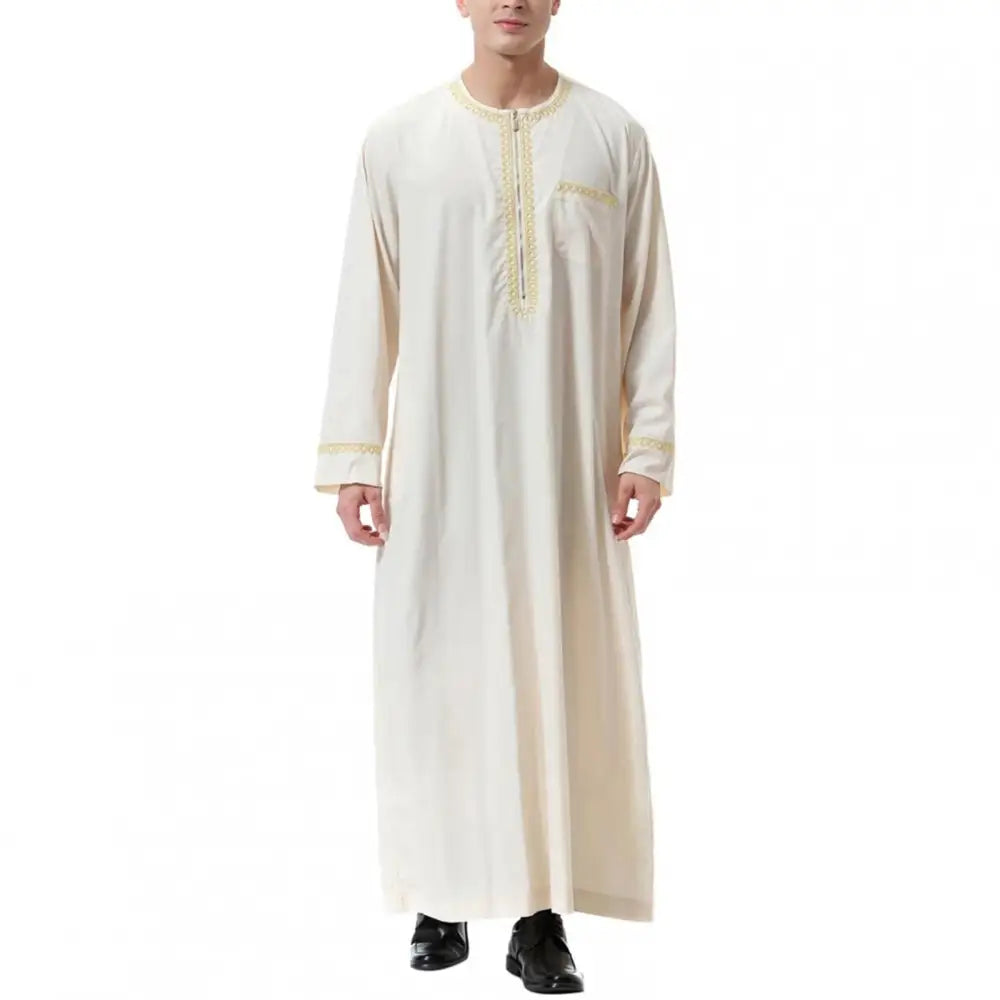Fashion Muslim Middle East Arab Robe Men - No 4 Color / XS