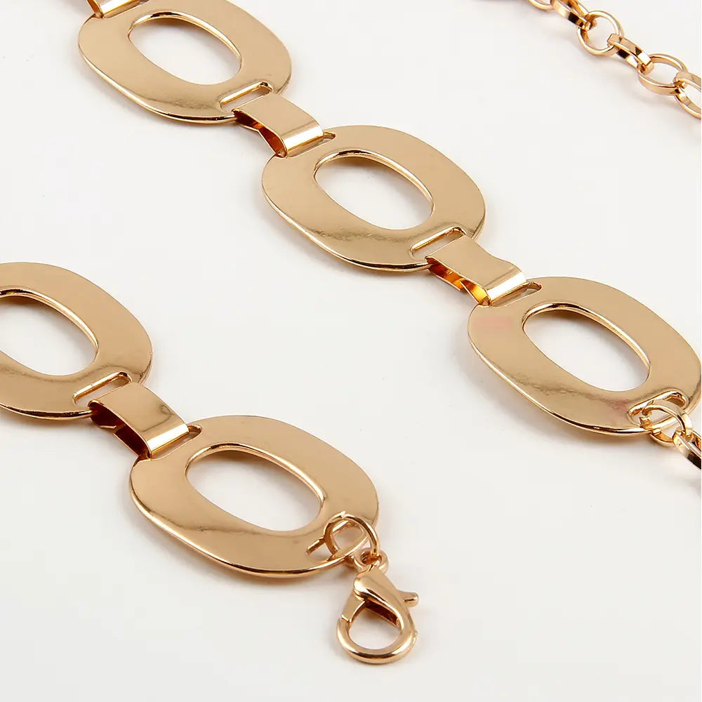 Bijoux d'été Chaîne de taille Bijoux en métal