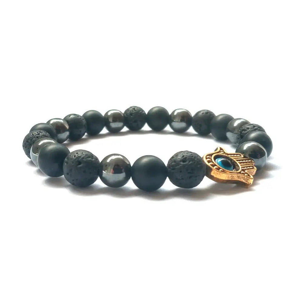 Handmade beaded bracelets domineering bracelet - Gold
