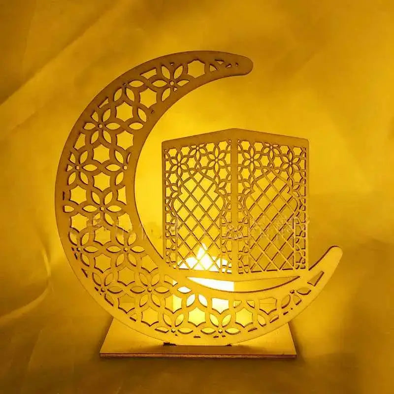 Ornements de décoration islamique en bois