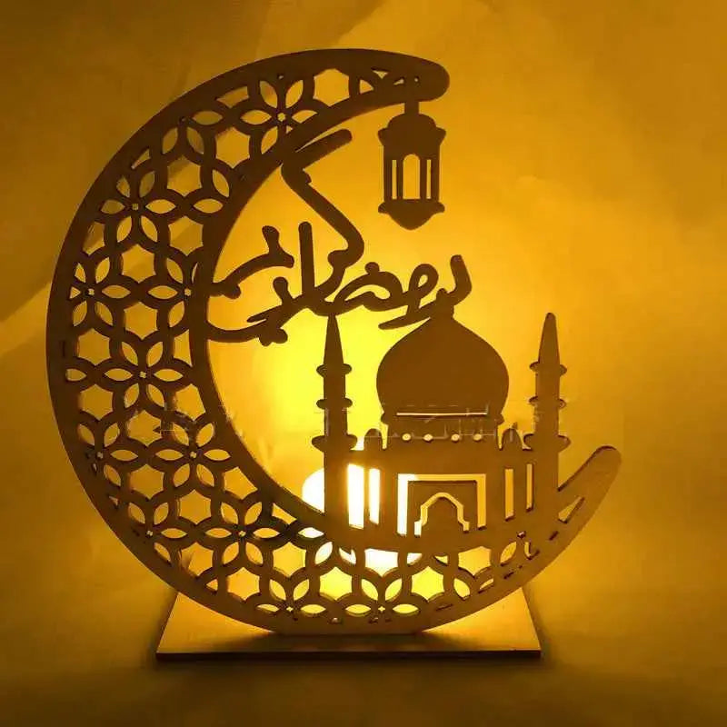 Ornements de décoration islamique en bois