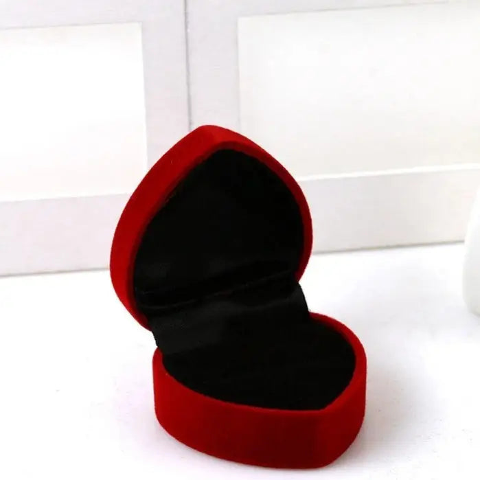 Jewelry Box Jewelry Box Flannelette Ring Box - Black base