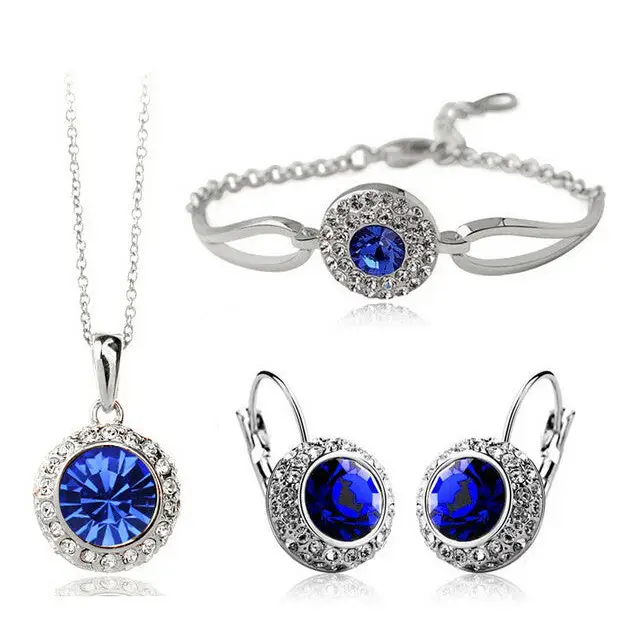 Jewelry Set - Silver blue
