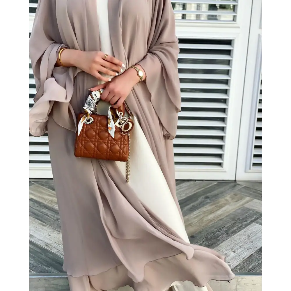 Latest Muslim Abaya Fashion Soft And Elegant Large