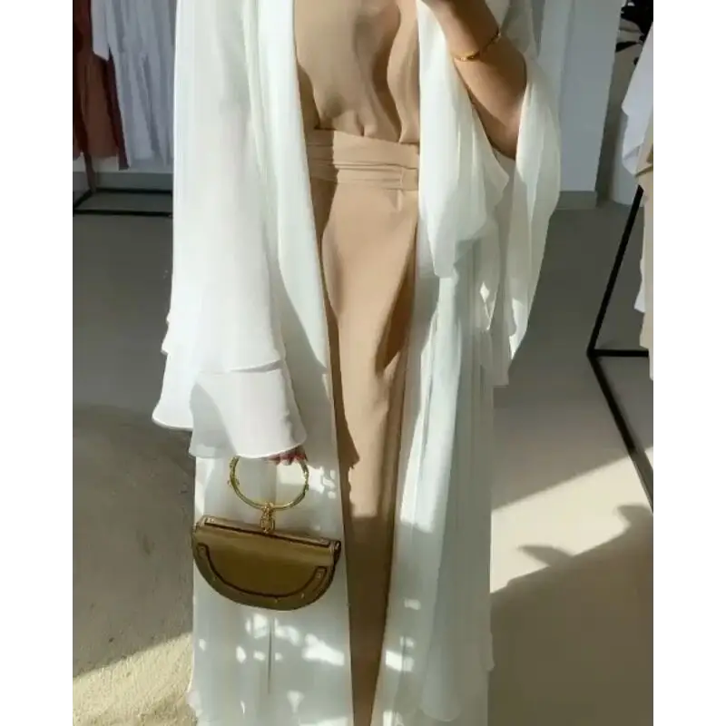 Latest Muslim Abaya Fashion Soft And Elegant Large