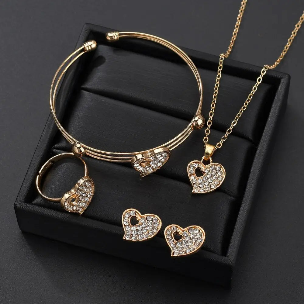 Love jewelry set - Gold