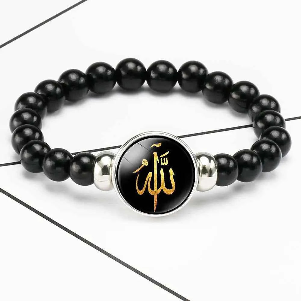 Midden-Oosten Islam Armband - 18mm Kralenarmbanden voor Geloof en Stijl