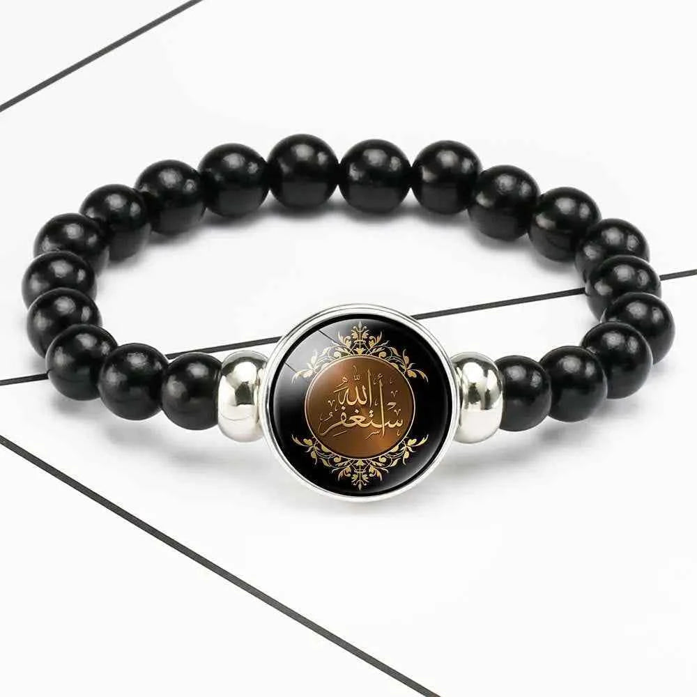 Midden-Oosten Islam Armband - 18mm Kralenarmbanden voor Geloof en Stijl