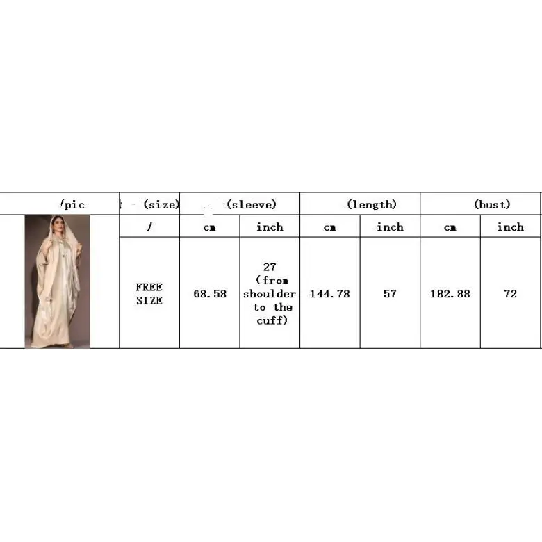 Middle East Muslim Fashion Bright Silk Satin Robe Women’s Clothing