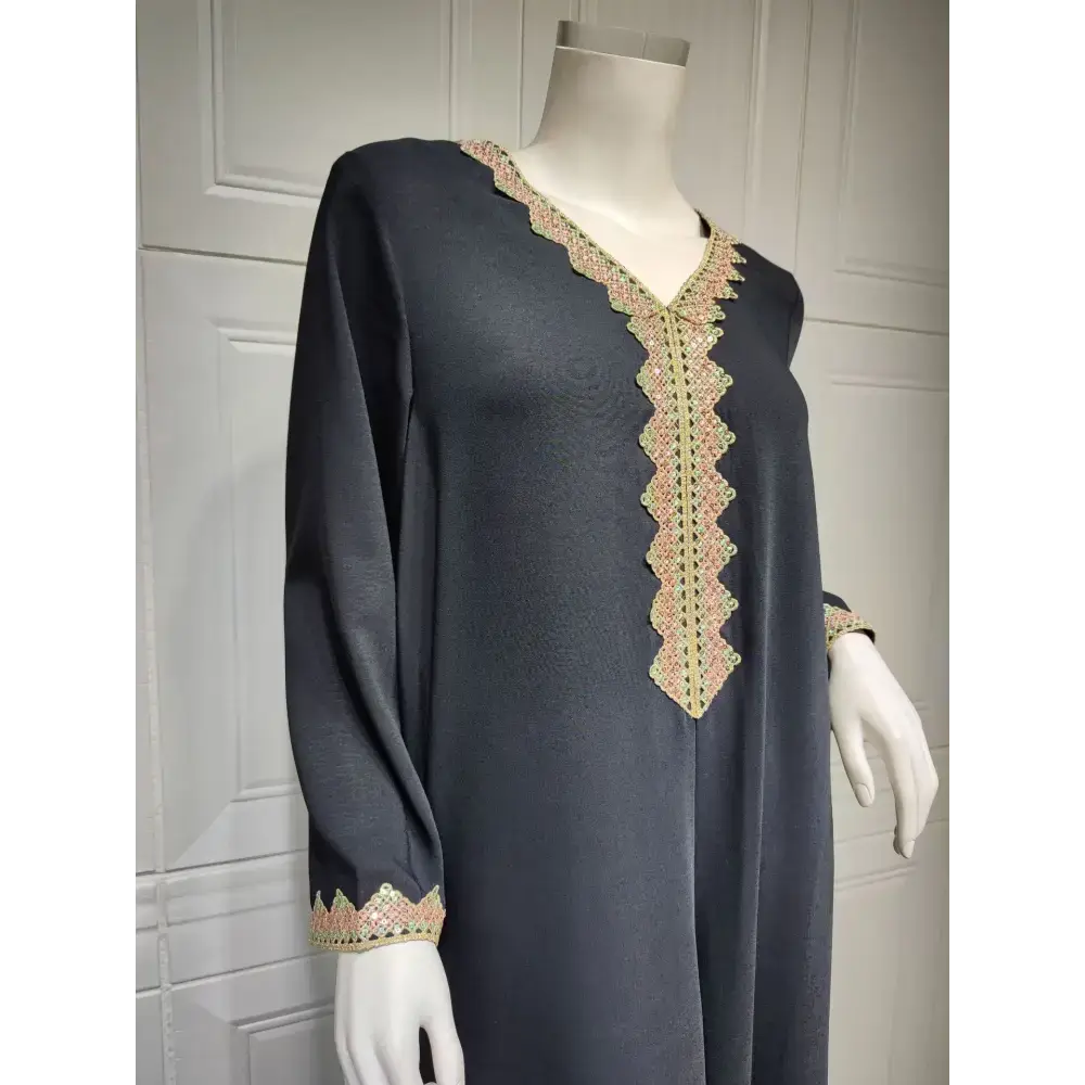 Robe trapèze pour femmes musulmanes du Moyen-Orient