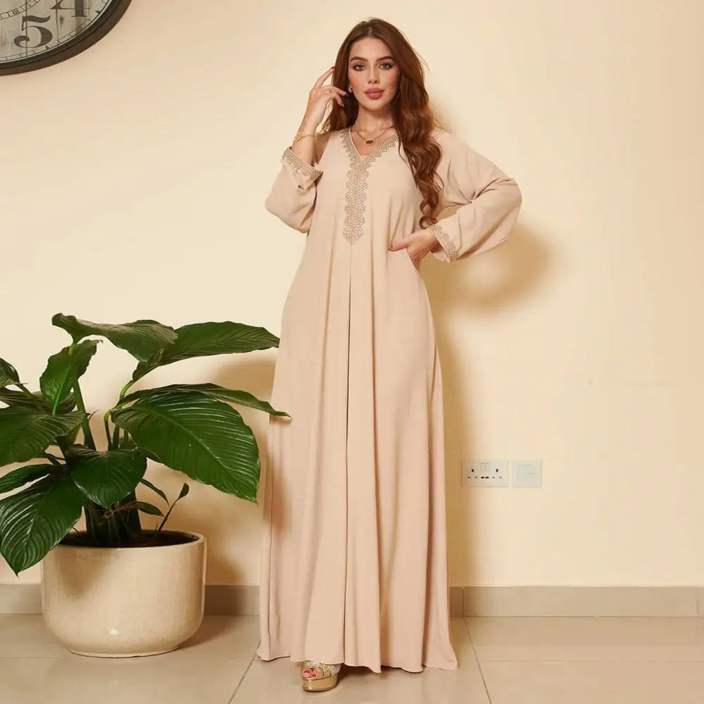 Middle East Muslim Women’s Wear Swing Dress