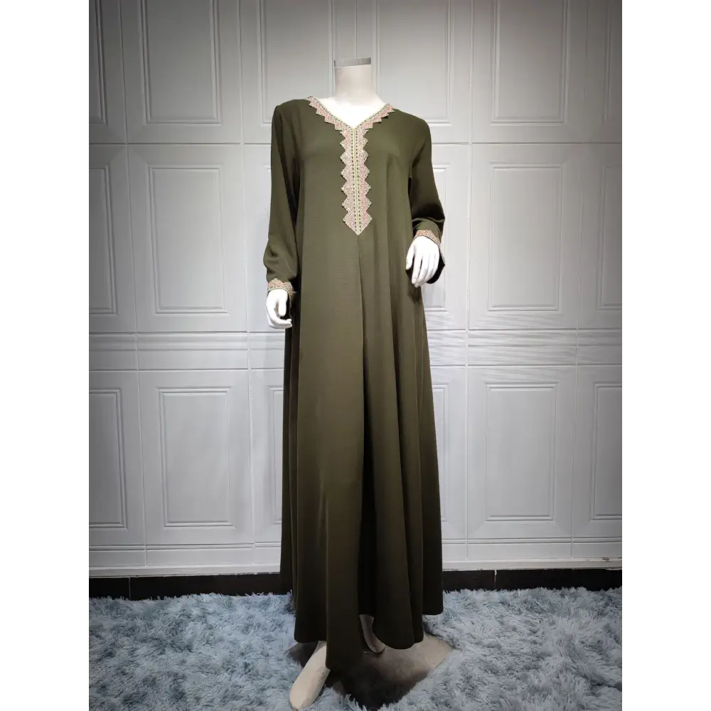 Middle East Muslim Women’s Wear Swing Dress