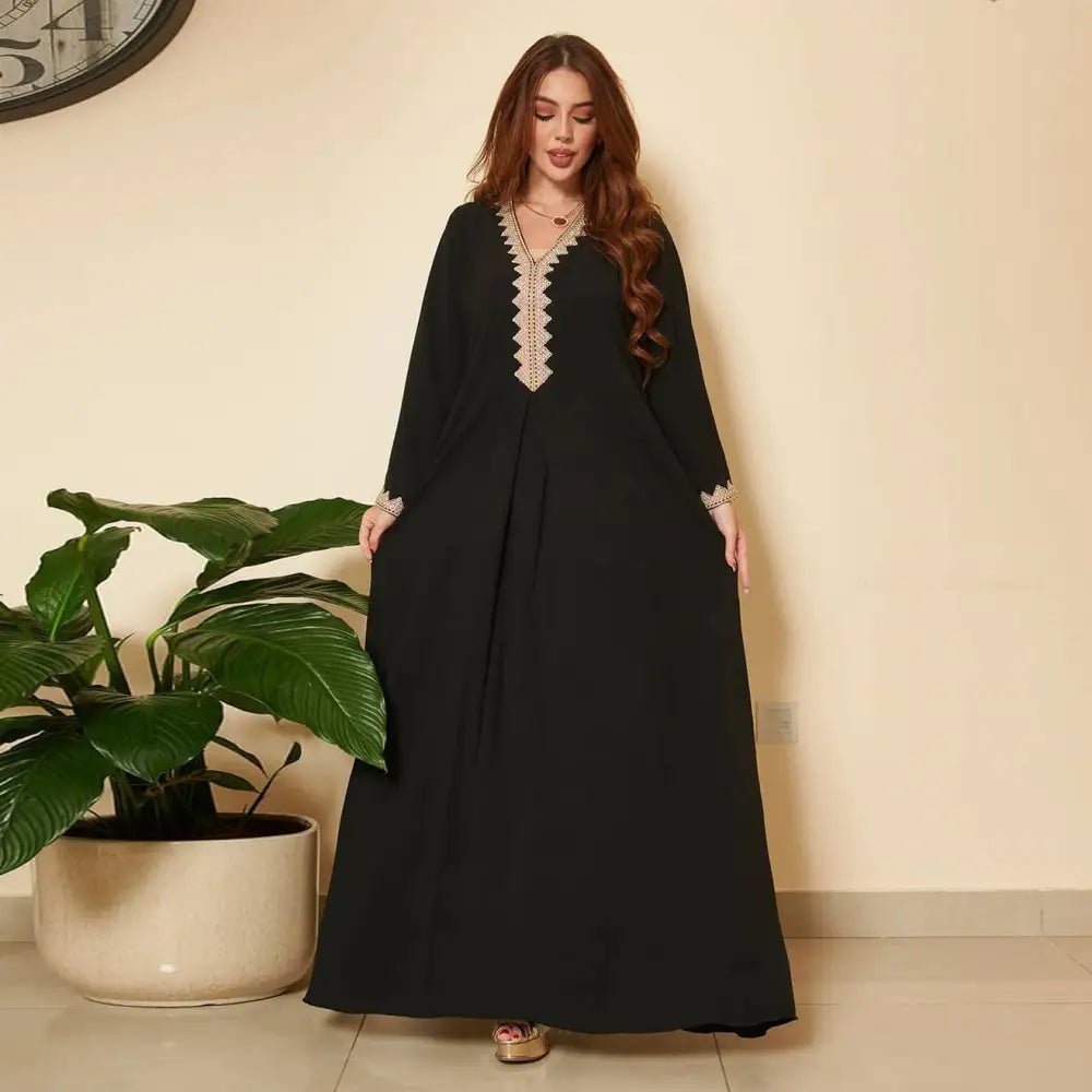 Middle East Muslim Women’s Wear Swing Dress