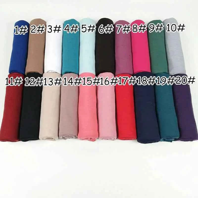 Moslim Chiffon Hijab 180×80 cm – Licht & Ademend Hoofddoek voor Islam