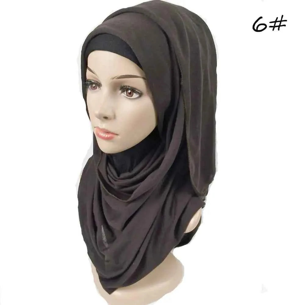 Moslim Chiffon Hijab 180×80 cm – Licht & Ademend Hoofddoek voor Islam