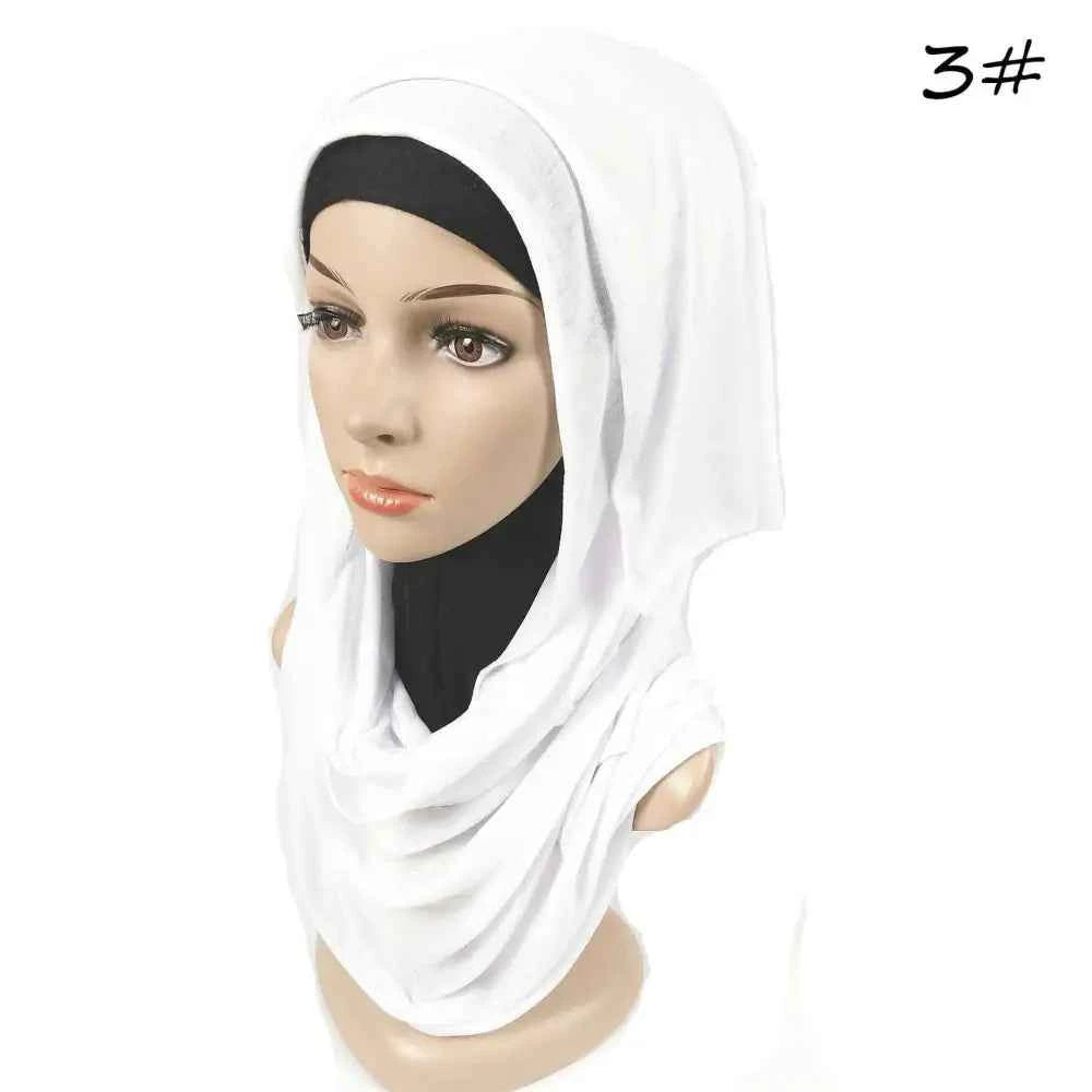 Moslim Chiffon Hijab 180×80 cm – Licht & Ademend Hoofddoek voor Islam