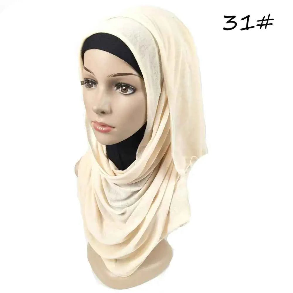 Moslim Chiffon Hijab 180×80 cm – Licht & Ademend Hoofddoek voor Islam
